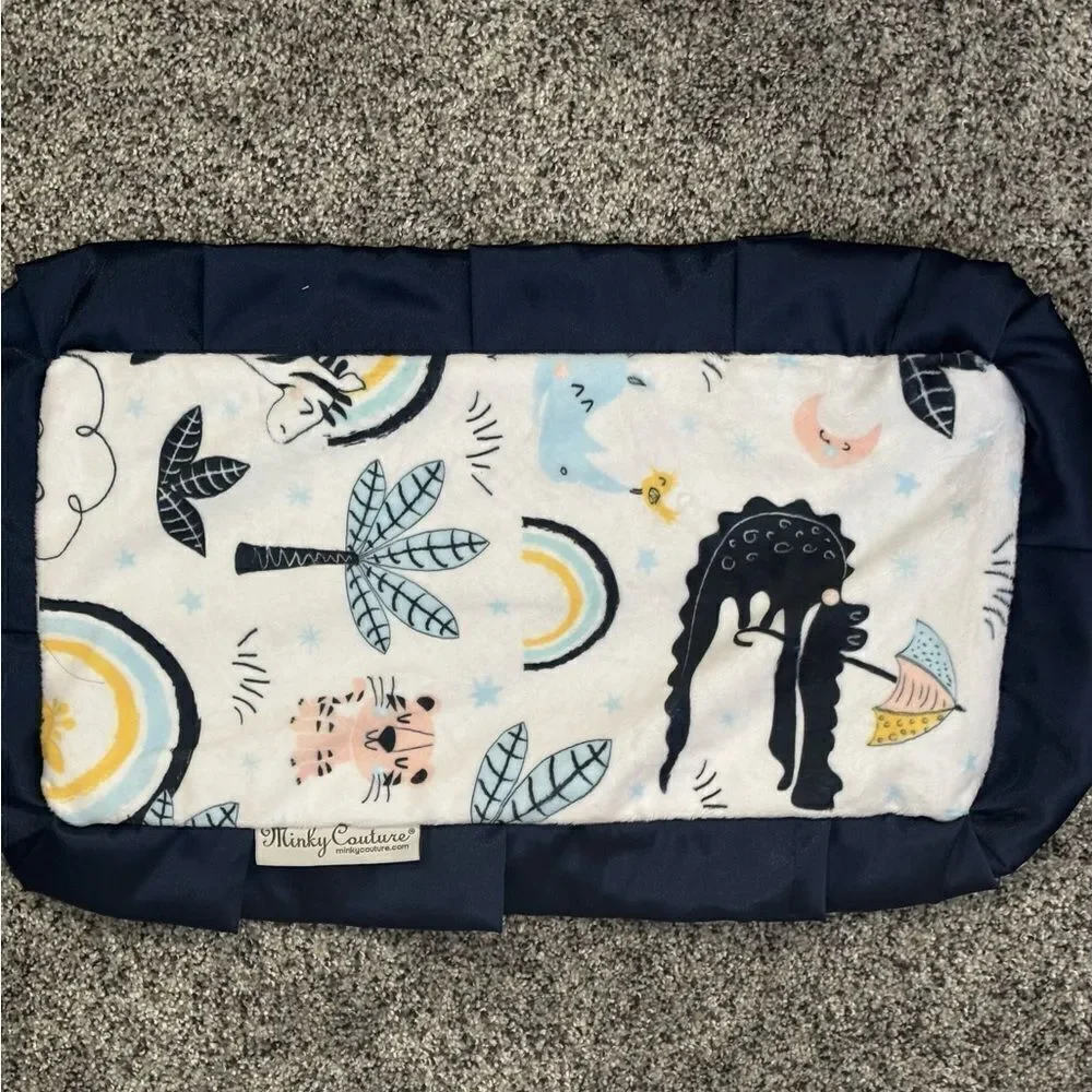 ❤️Minky Couture Baby Burp/Security Blanket